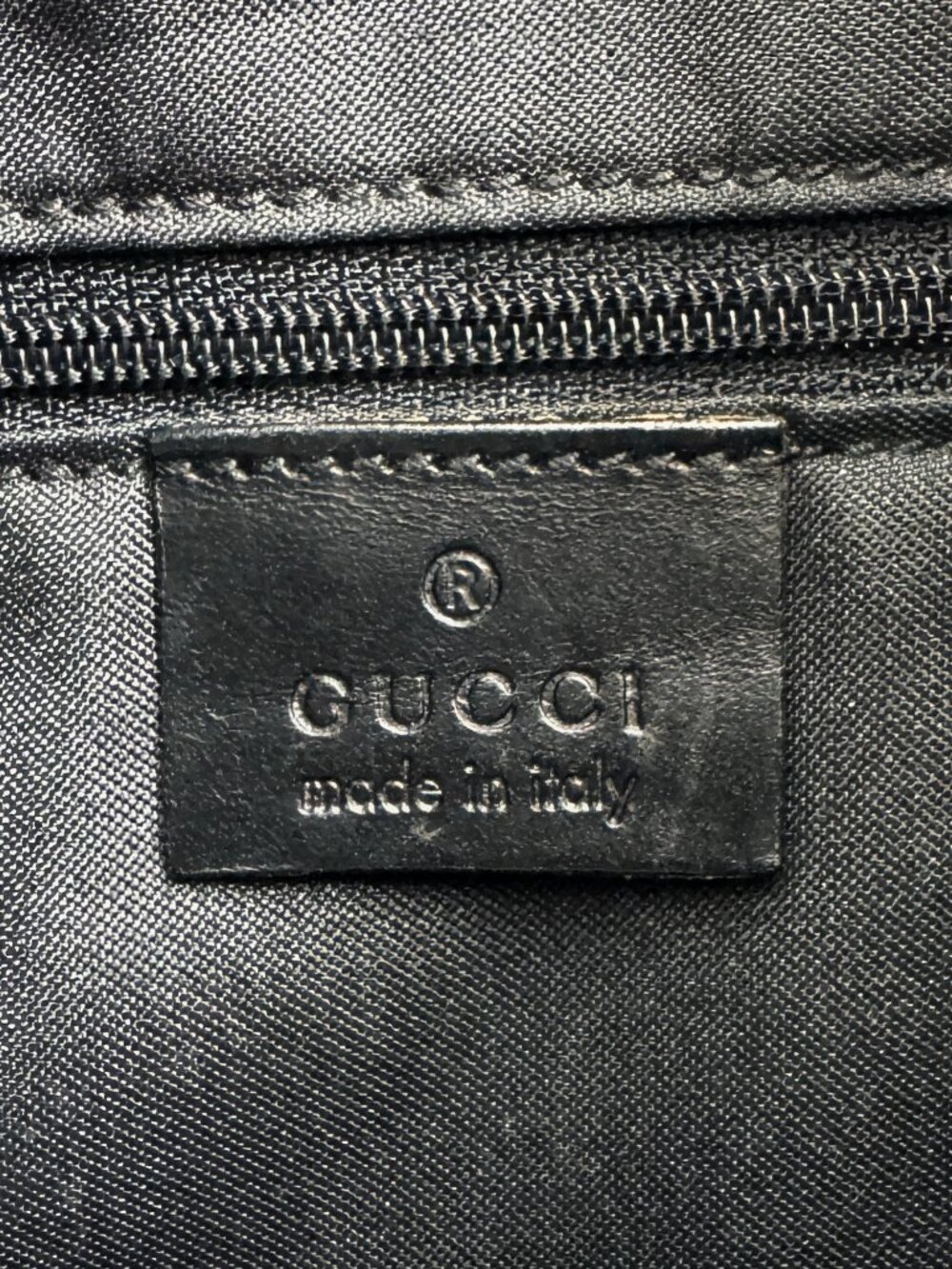Gucci Jackie GG Monogram Black Suede Leather Shoulder Bag - Picture 6 of 14